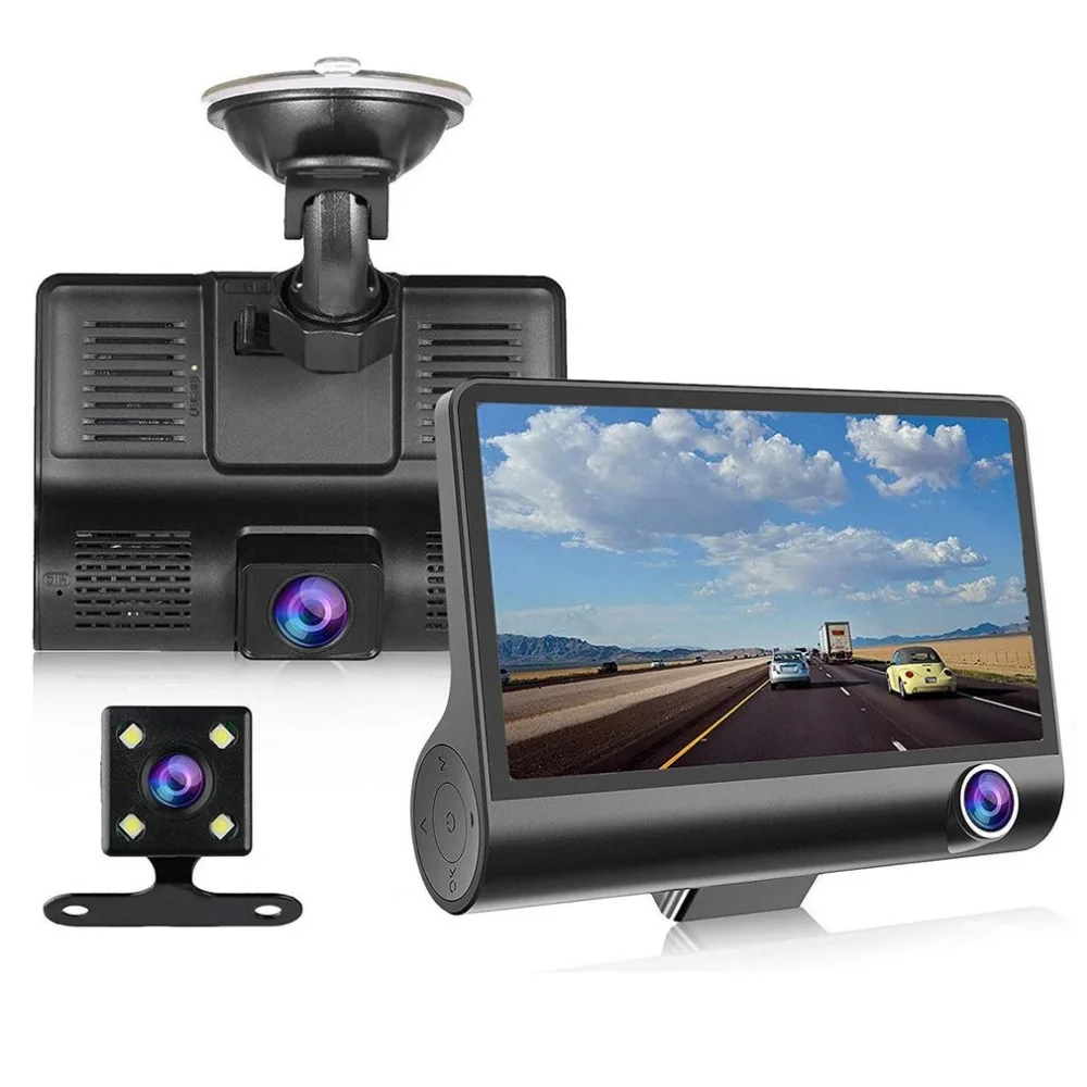 4 Inch 720p 120 Degree Wide Angle Lens Traffic Recorder C202 DVR Camera Recorder
4 Inch 720p 120 Degree Wide Angle Lens Traffic Recorder C202 DVR Camera Recorder