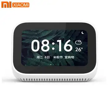 Original Xiaomi AI Touch Screen Bluetooth 5.0 Speaker Digital Display Alarm Clock WiFi Smart Connection Speaker Mi speaker
Original Xiaomi AI Touch Screen Bluetooth 5.0 Speaker Digital Display Alarm Clock WiFi Smart Connection Speaker Mi speaker