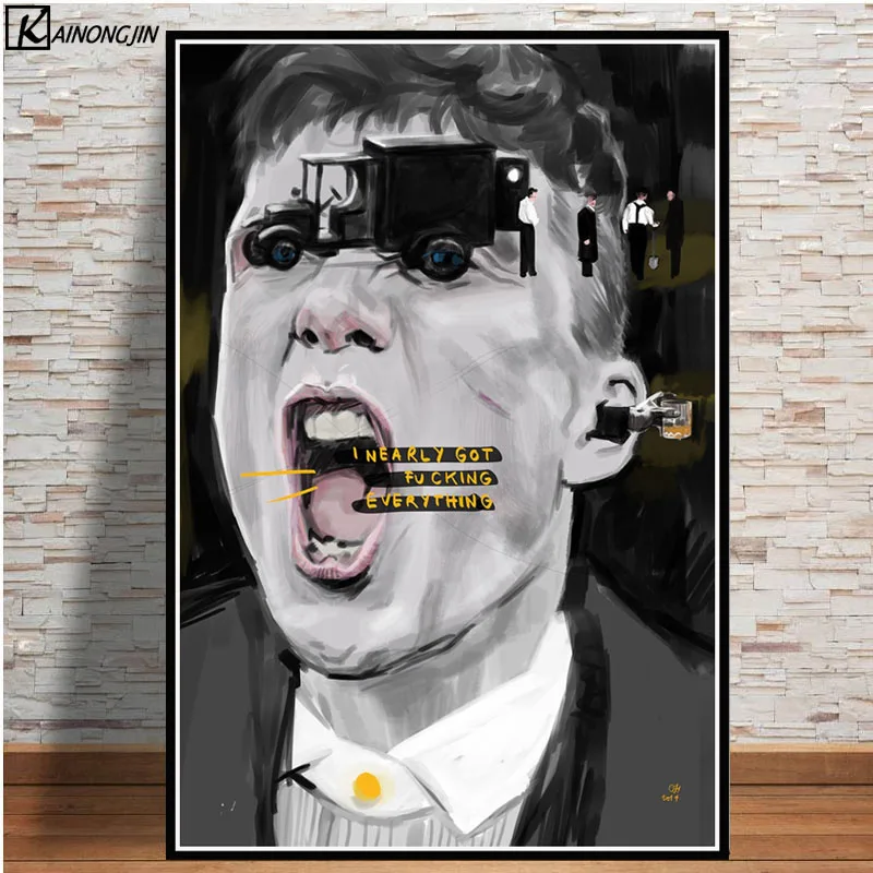 Peaky Blinders Posters and Prints Cillian Murphy TV Show Movie Actor Poster Canvas Painting Room Decorative Home Decor wall art
Peaky Blinders Posters and Prints Cillian Murphy TV Show Movie Actor Poster Canvas Painting Room Decorative Home Decor wall art