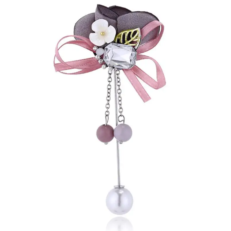 New Hot Flower Fabric Bow Pins Brooch For Women Fashion Jewelry Clothing Accessories Personality Enamel Pin AZ3
New Hot Flower Fabric Bow Pins Brooch For Women Fashion Jewelry Clothing Accessories Personality Enamel Pin AZ3