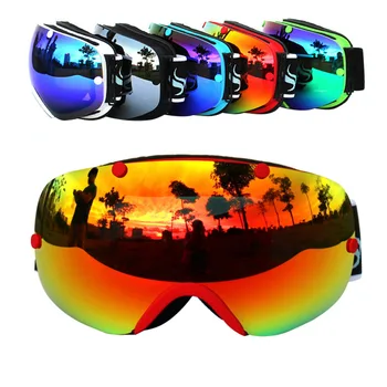 New Copozz genuine brand ski goggles double lens anti-fog big spherical professional ski glasses unisex multicolor snow goggles
New Copozz genuine brand ski goggles double lens anti-fog big spherical professional ski glasses unisex multicolor snow goggles