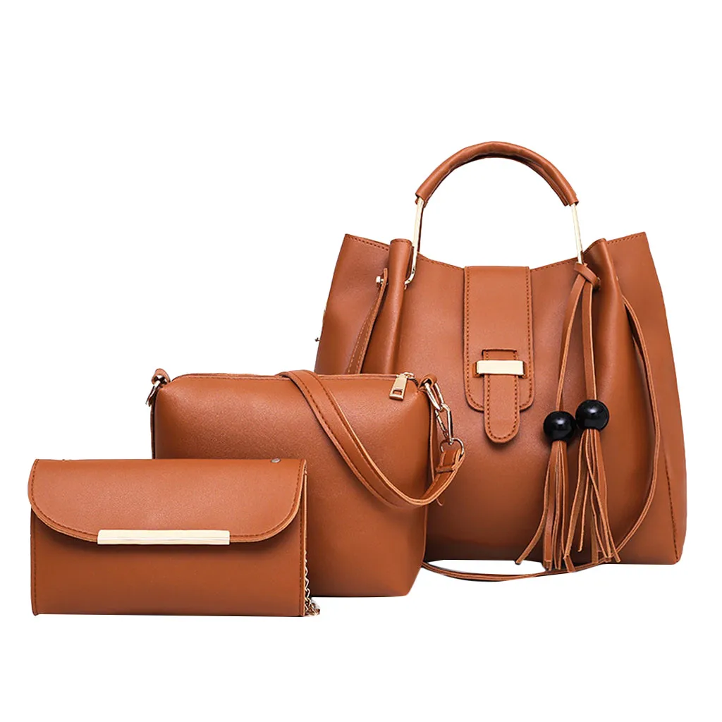 3Pcs Women Fashion Bag Retro Pattern Hand Bag Shoulder Bag+Card Package fashion Simple Leisure Chian Single Shoulder Bag Apr 10
3Pcs Women Fashion Bag Retro Pattern Hand Bag Shoulder Bag+Card Package fashion Simple Leisure Chian Single Shoulder Bag Apr 10