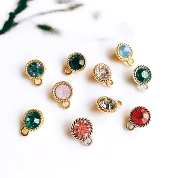 Multicolors Rhinestone Crystal Silver Color Gold Plated Charms Necklace Accessories Diy Jewelry Components 20pcs
Multicolors Rhinestone Crystal Silver Color Gold Plated Charms Necklace Accessories Diy Jewelry Components 20pcs