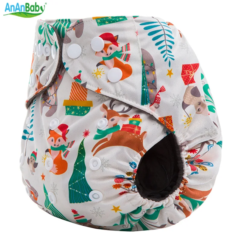 AnAnBaby Holiday Prints Bamboo Charcoal Baby Nappies Eco-Friendly Washable Cloth Diaper With Double Gussets For 3-15kg
AnAnBaby Holiday Prints Bamboo Charcoal Baby Nappies Eco-Friendly Washable Cloth Diaper With Double Gussets For 3-15kg