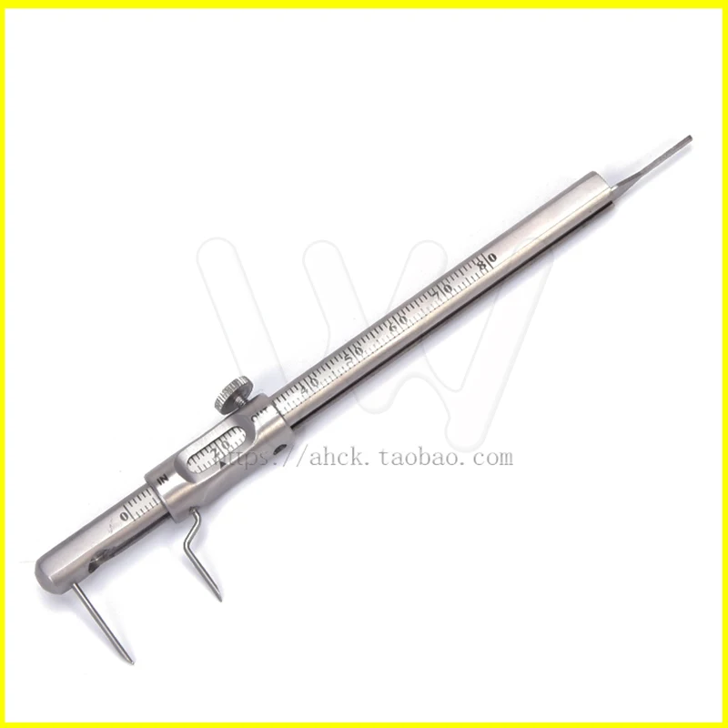 Vernier caliper with positioning pen type planting caliper vertical planting caliper high depth measuring ruler (5)