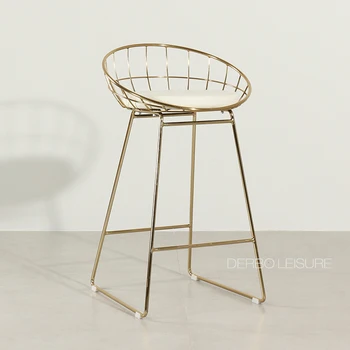 Modern Fashion Design Popular Luxury Furniture Glossy Shining Gold Silver Color Loft Metal Steel Pad Bar Counter Stool Chair 1PC
Modern Fashion Design Popular Luxury Furniture Glossy Shining Gold Silver Color Loft Metal Steel Pad Bar Counter Stool Chair 1PC