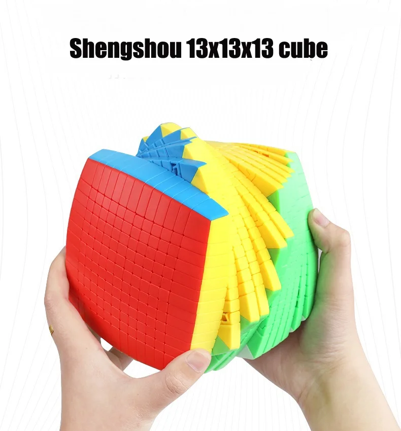 New Shengshou 13Layer Magic Cube Puzzle 13x13x13 stickerless Educational Cubo Magico Toys For Collectition 128mm 13x13 Neo cube
New Shengshou 13Layer Magic Cube Puzzle 13x13x13 stickerless Educational Cubo Magico Toys For Collectition 128mm 13x13 Neo cube