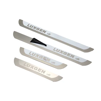 karcng 8 set greeter pedal threshold article decoration rubbing strip threshold car accessories For Luxgen U6
karcng 8 set greeter pedal threshold article decoration rubbing strip threshold car accessories For Luxgen U6