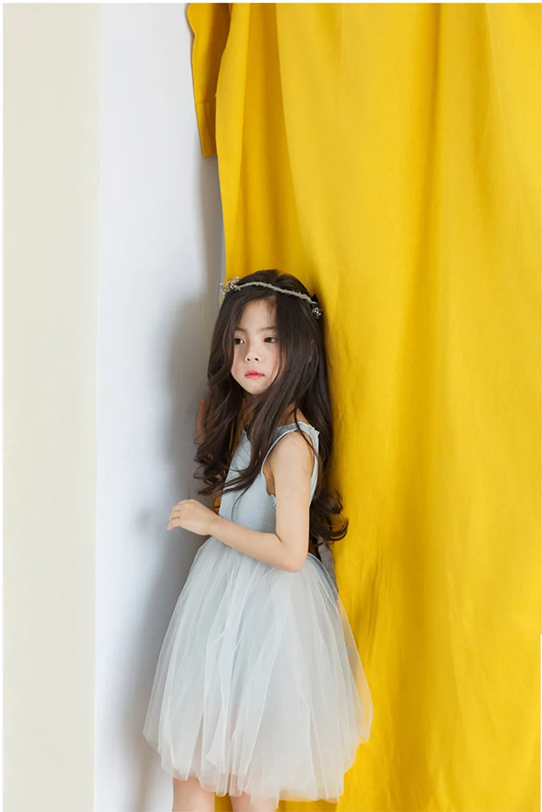 Patchwork Mesh Kids Girls Summer Dresses Ball Gown Dress Teenage Girls Dresses 14 Years 12 10 8 6 Pink Blue Children Clotihng 4 5 6 7 8 9 10 11 12 13 14 15 16 years little teenage kids girl summer dress (18).jpg