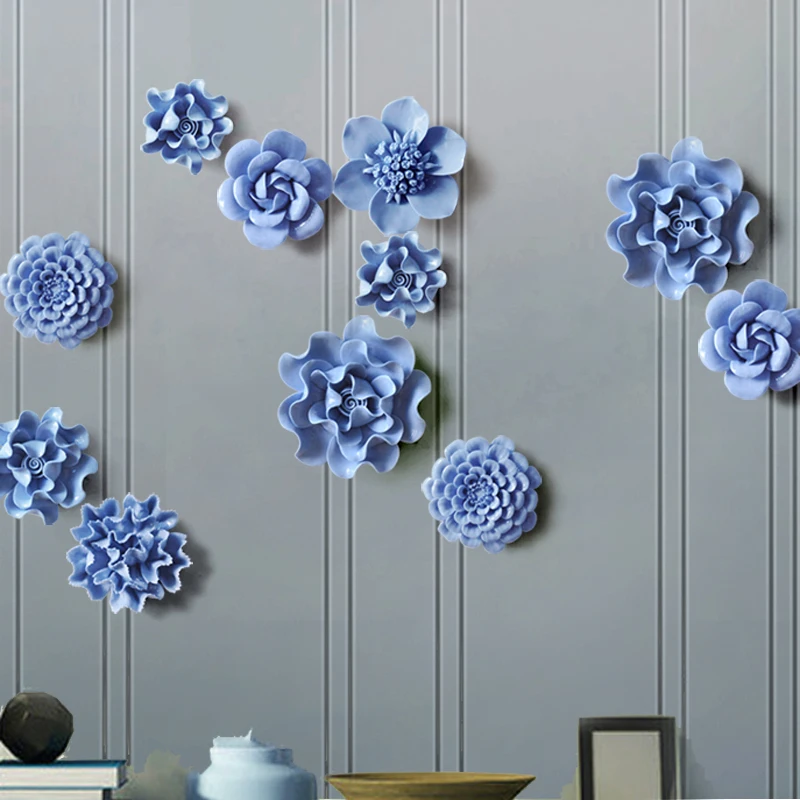 Dormitory Decor Ceramic mural wall hanging pinch flower Home Furnishing creative room stereo Decoration pendant School
Dormitory Decor Ceramic mural wall hanging pinch flower Home Furnishing creative room stereo Decoration pendant School
