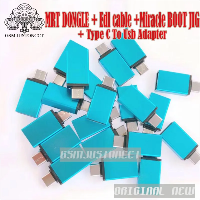 mrt dongle + Edl cable + Type C to usb adapter - gsm justoncct -B4