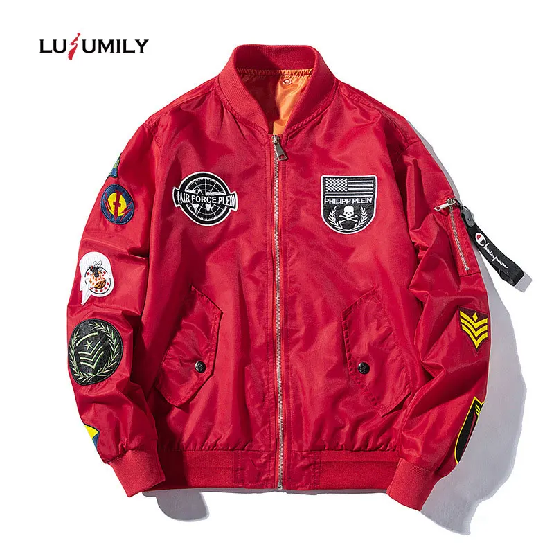 Lusumily 2019 New Arrivals Embroidered Bomber Jacket Baseball Jackets Female Badge Pattern Loose Basic Coats Outwear Overcoat
Lusumily 2019 New Arrivals Embroidered Bomber Jacket Baseball Jackets Female Badge Pattern Loose Basic Coats Outwear Overcoat
