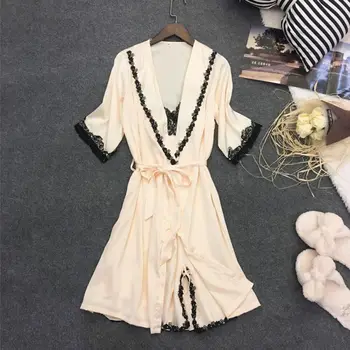 ROPALIA Women Fashion Nightwear Sexy Sleepwear Lingerie Sleepdress Nightgowns Lace Sleeping Dress Homewear
ROPALIA Women Fashion Nightwear Sexy Sleepwear Lingerie Sleepdress Nightgowns Lace Sleeping Dress Homewear