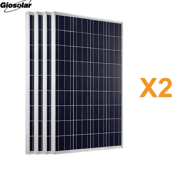 800W Solar Panel: 8 x 100W Poly Solar Panel 12V Battery Solar panel for Motorhome, Caravan, Camper, Boat/Yacht
800W Solar Panel: 8 x 100W Poly Solar Panel 12V Battery Solar panel for Motorhome, Caravan, Camper, Boat/Yacht