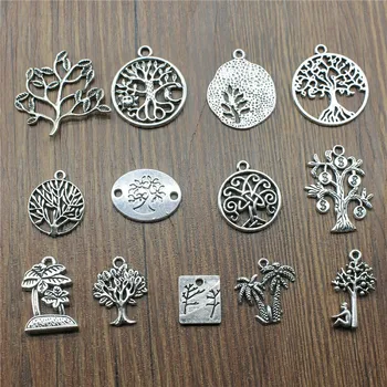 10pcs Tree Antique Silver Color Lucky Tree Pendant Charms Life Tree Charms Charms For Jewelry Making
10pcs Tree Antique Silver Color Lucky Tree Pendant Charms Life Tree Charms Charms For Jewelry Making