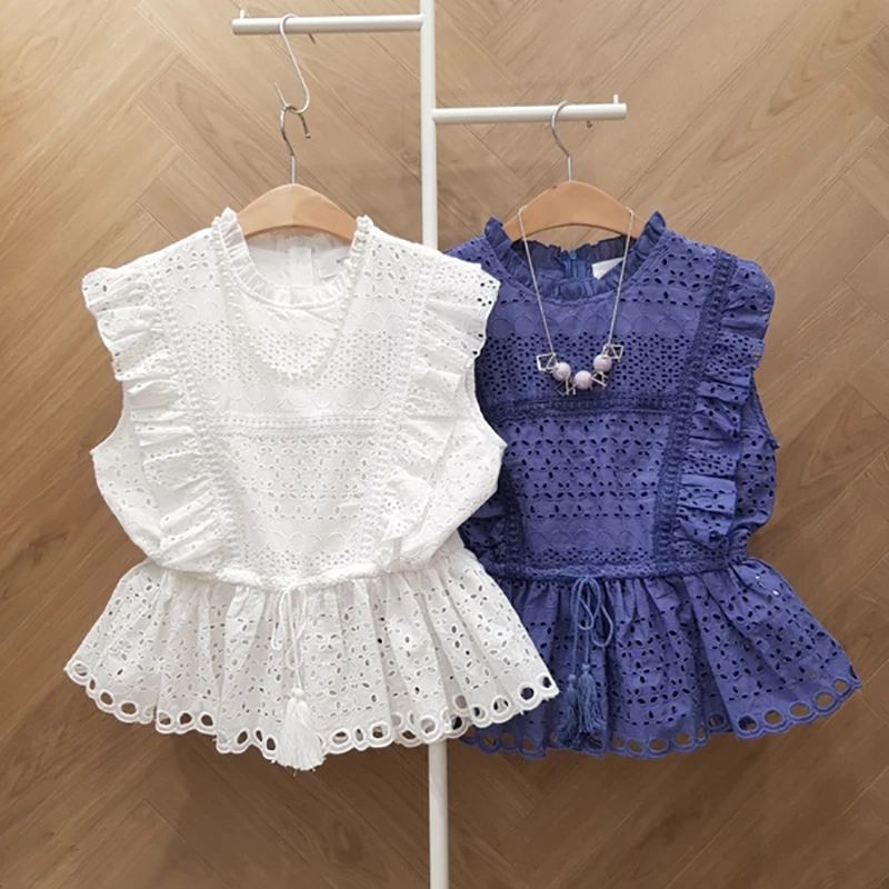 door water soluble lace top female 2019 summer wear new falbala splicing hollow out waist baby unlined upper garment
door water soluble lace top female 2019 summer wear new falbala splicing hollow out waist baby unlined upper garment