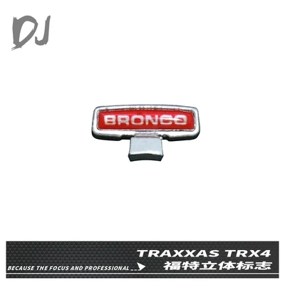 Simulation three-dimensional logo for Traxxas TRX4 Ford Bronco