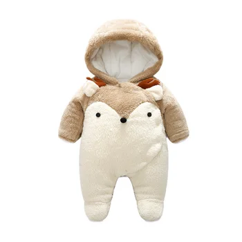 2018 Newborn baby winter cute deer outerwear rompers warm cotton padded infant baby girl/boy clothes thickening jumpsuit
2018 Newborn baby winter cute deer outerwear rompers warm cotton padded infant baby girl/boy clothes thickening jumpsuit