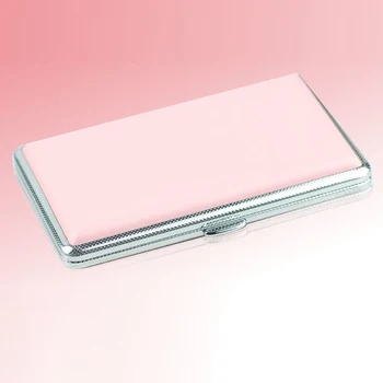 Pink Leather Case For Cigarette Woman Slim Cigarette Case Box Hold For 14Pcs 100mm Cigarettes XN245
Pink Leather Case For Cigarette Woman Slim Cigarette Case Box Hold For 14Pcs 100mm Cigarettes XN245