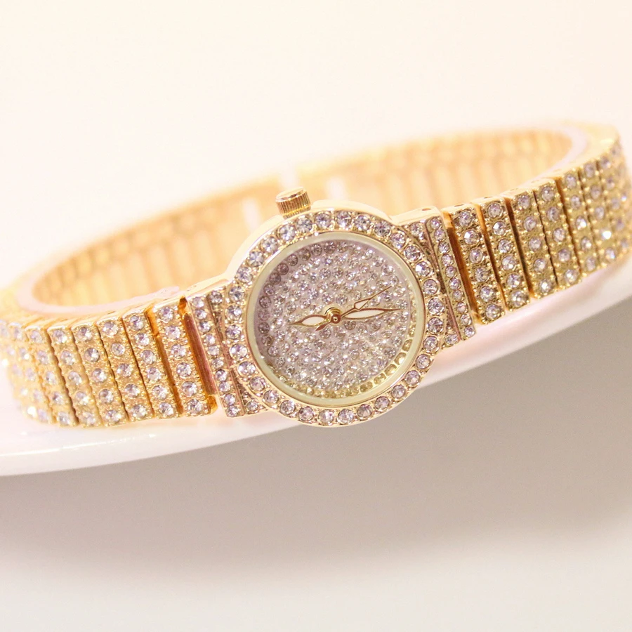 Высокое качество 2018 самые брендовые водонепроницаемые Алмазный женские часы