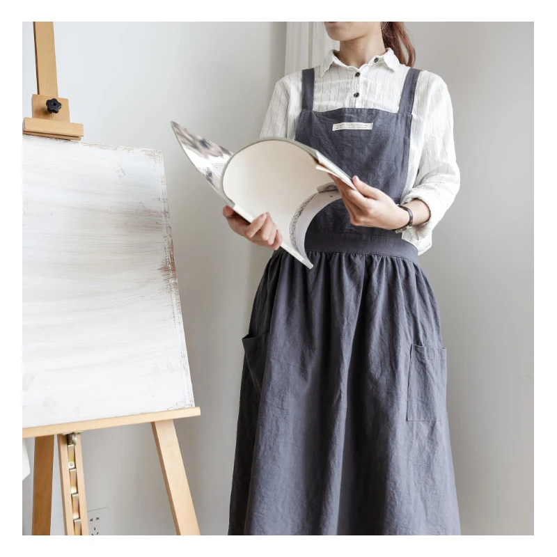 GUIBOBO Cotton Aprons European Style Simple Design Plain Color Non Sleeve NO01974830
GUIBOBO Cotton Aprons European Style Simple Design Plain Color Non Sleeve NO01974830