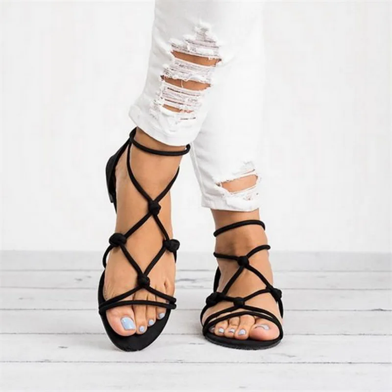 WENYUJH Women Sandals Fashion Sandals For Women Summer Shoes Female Flat Sandals Rome Style Cross Tied Sandals Shoes 2019 New
WENYUJH Women Sandals Fashion Sandals For Women Summer Shoes Female Flat Sandals Rome Style Cross Tied Sandals Shoes 2019 New