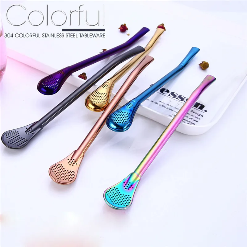 Multicolour Stainless Steel Drinking Tea Yerba Mate Straw Gourd Bombilla Filter Spoon Bar Accessories
Multicolour Stainless Steel Drinking Tea Yerba Mate Straw Gourd Bombilla Filter Spoon Bar Accessories