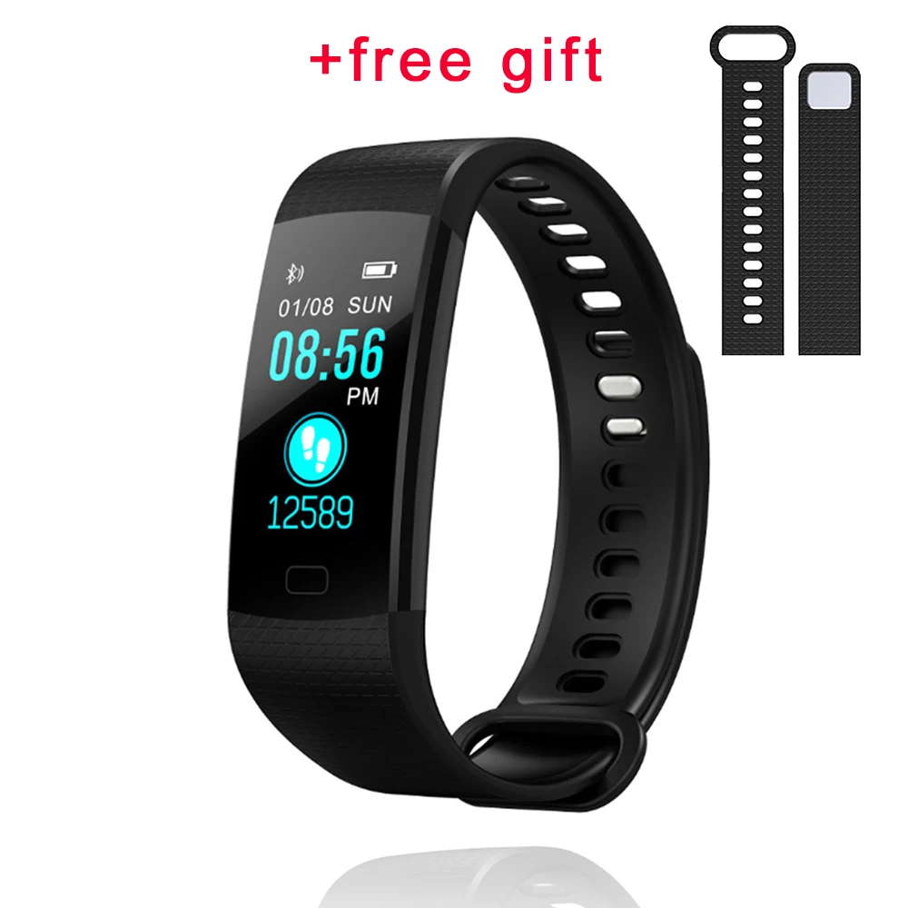 Y5 Smart Bracelet Watch Color Screen Wristband Blood Pressure Heart Rate Activity Fitness Sports tracker VS Xiaomi 3 Miband 2
Y5 Smart Bracelet Watch Color Screen Wristband Blood Pressure Heart Rate Activity Fitness Sports tracker VS Xiaomi 3 Miband 2