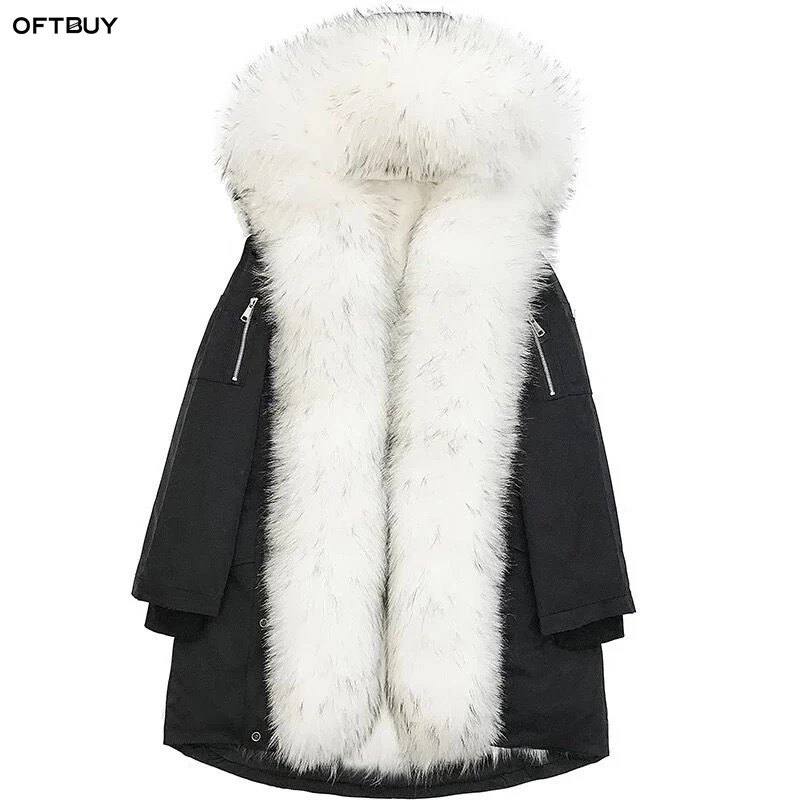 OFTBUY brand 2019 new fashion winter jacket women outwear long parkas natural real raccoon fur collar coat hooded pelliccia
OFTBUY brand 2019 new fashion winter jacket women outwear long parkas natural real raccoon fur collar coat hooded pelliccia
