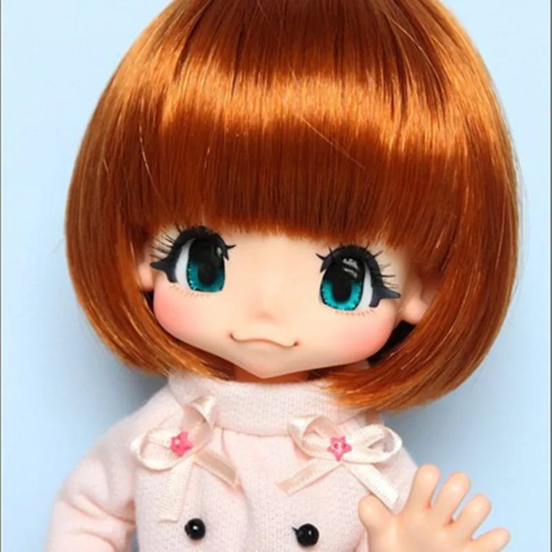 

New Advanced Resin 1/6 bjd / sd doll kinoko juice cute gift Two faces spot birthday