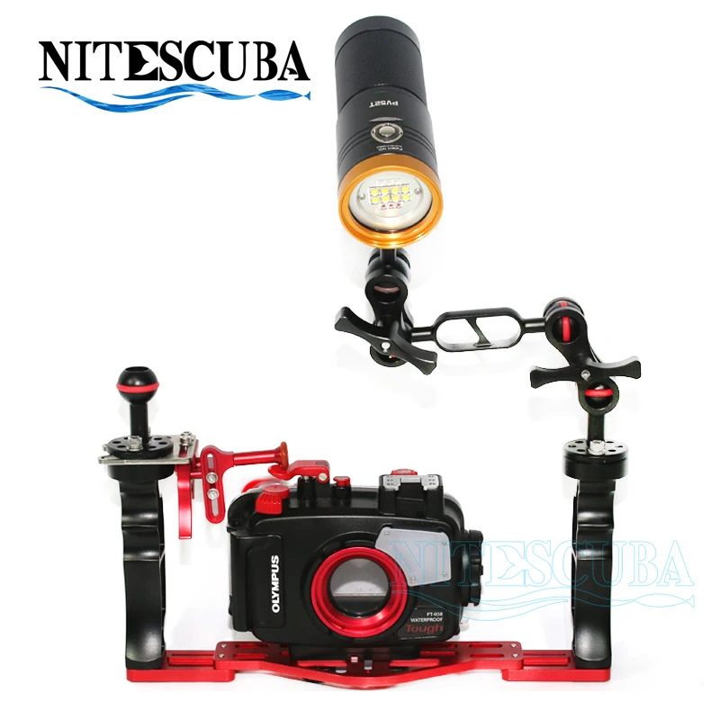 NiteScuba Diving Underwater Photography kits for TG5 TG4 camera housing handle tray shutter trigger Wet Lens& dive light& float
NiteScuba Diving Underwater Photography kits for TG5 TG4 camera housing handle tray shutter trigger Wet Lens& dive light& float