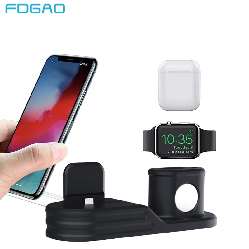 FDGAO 2 IN 1 Charging Dock Station Cradle Stand Holder Charger For iPhone X XR XS Max 8 7 6S 6 Plus SE For Apple Watch 4 3 2 1
FDGAO 2 IN 1 Charging Dock Station Cradle Stand Holder Charger For iPhone X XR XS Max 8 7 6S 6 Plus SE For Apple Watch 4 3 2 1