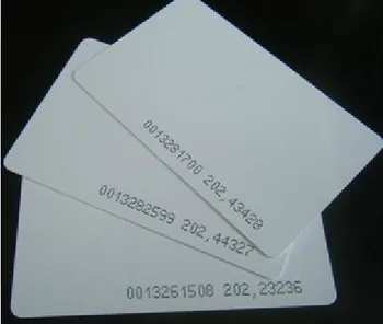 Factory 2000pcs wholesale RFID Cards 125Khz ID EM4100 smart card for Entry Access system
Factory 2000pcs wholesale RFID Cards 125Khz ID EM4100 smart card for Entry Access system