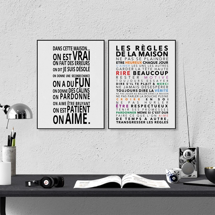 French House Rules Quote Canvas Art Print Poster Wall Decor , DANS CETTE MAISON Quote Canvas Painting Home Decoration
French House Rules Quote Canvas Art Print Poster Wall Decor , DANS CETTE MAISON Quote Canvas Painting Home Decoration