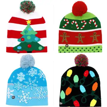 Cute Baby Christmas LED Hat Newborn Infant Toddler Kids Girls Boys Warm Xmas Tree Soft Knitted Cap Gift Christmas Party Supplies
Cute Baby Christmas LED Hat Newborn Infant Toddler Kids Girls Boys Warm Xmas Tree Soft Knitted Cap Gift Christmas Party Supplies