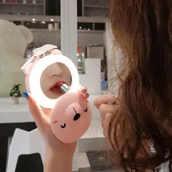 BellyLady Cartoon Pig Portable LED Fill Light Makeup Mirror Fan USB Charging Portable Handheld Mini Fan Compact Pocket Mirror
BellyLady Cartoon Pig Portable LED Fill Light Makeup Mirror Fan USB Charging Portable Handheld Mini Fan Compact Pocket Mirror