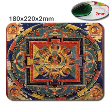 Buddhism carpet Customized Rectangle Non-Slip Rubber 3D HD printing gaming rubber durable notebook mouse pad size 180x220x2mm
Buddhism carpet Customized Rectangle Non-Slip Rubber 3D HD printing gaming rubber durable notebook mouse pad size 180x220x2mm