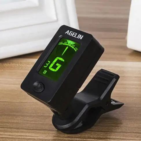 Electronic Guitar Tuner Digital LCD Screen Clip-On Tuner for Guitar Chromatic Bass Ukulele C/ D Violin
Electronic Guitar Tuner Digital LCD Screen Clip-On Tuner for Guitar Chromatic Bass Ukulele C/ D Violin