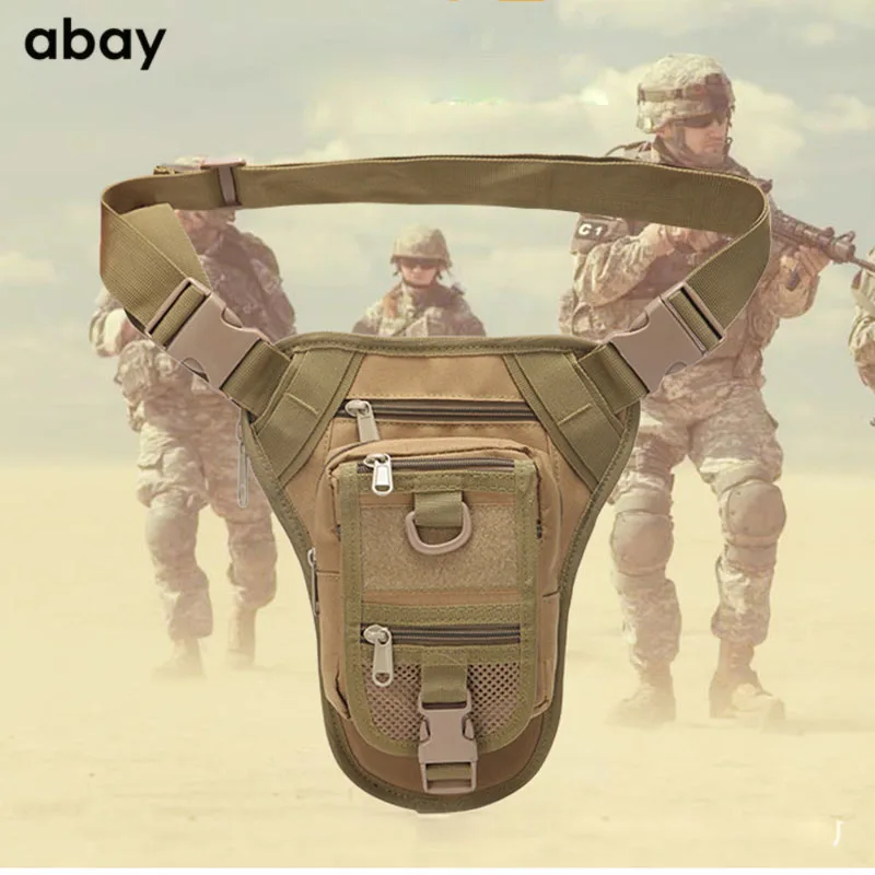 Men's Military Camouflage Drop Leg Bag Panel Utility Waist Belt Pouch Pack Shoulder Bags Oxford Fanny Packs Men Belt Hip Bum Bag
Men's Military Camouflage Drop Leg Bag Panel Utility Waist Belt Pouch Pack Shoulder Bags Oxford Fanny Packs Men Belt Hip Bum Bag