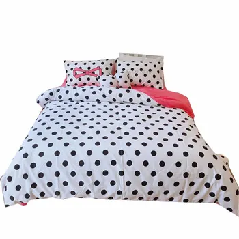 Wave Point Love pattern Fresh Princess Bedroom lovely Comfortable Quilt cover Four sets on the bed Home Spinning Bedding
Wave Point Love pattern Fresh Princess Bedroom lovely Comfortable Quilt cover Four sets on the bed Home Spinning Bedding