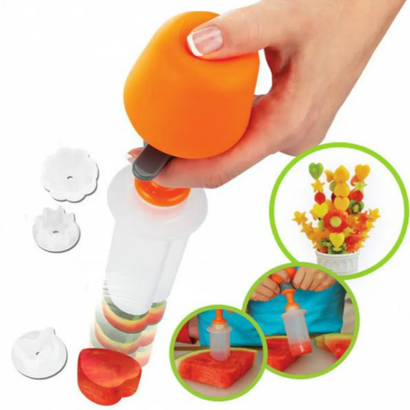 Creative Fruit Cutter Cooking Tools Plastic Fruit Shape Cutter Slicer Veggie Food Fruit Shape Cutter kitchen accessories
Creative Fruit Cutter Cooking Tools Plastic Fruit Shape Cutter Slicer Veggie Food Fruit Shape Cutter kitchen accessories