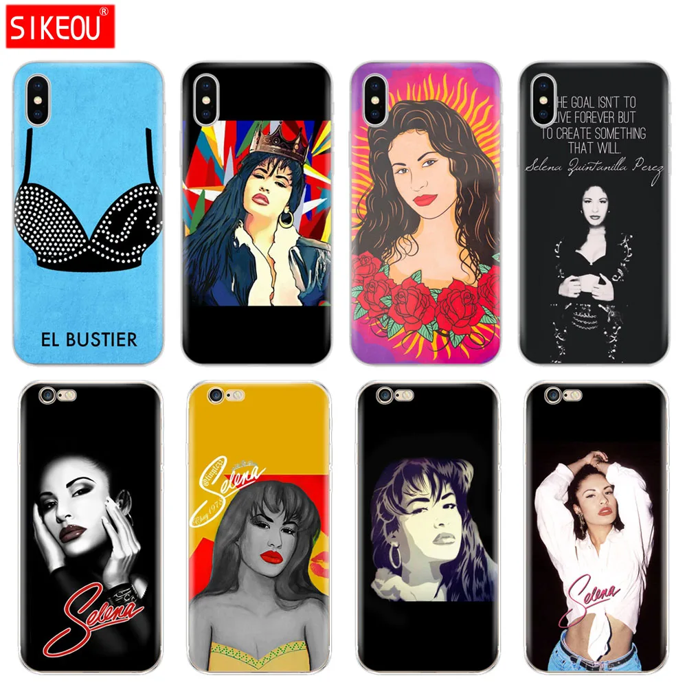 Silicone Cover Phone Case For Iphone 6 X 8 7 6s 5 5s SE Plus 10 Case selena quintanilla sexy
Silicone Cover Phone Case For Iphone 6 X 8 7 6s 5 5s SE Plus 10 Case selena quintanilla sexy