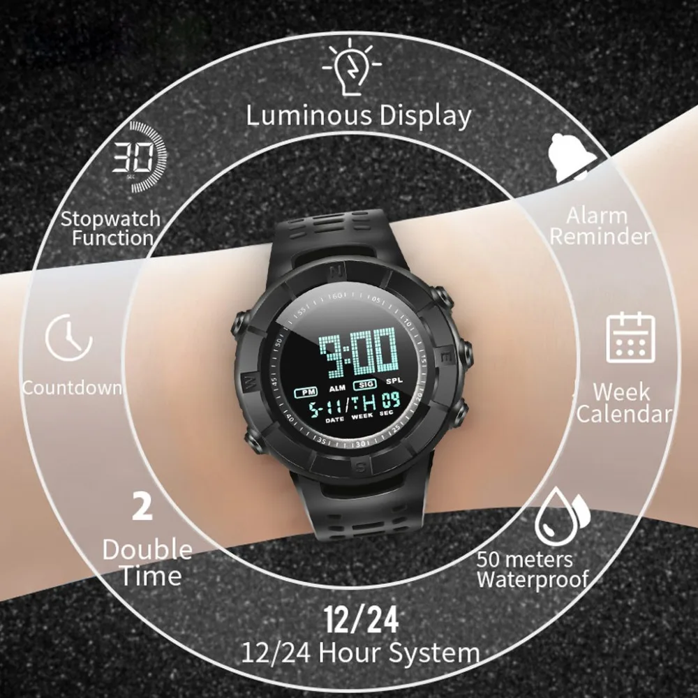 Men's Watch Sport Digital LED Date Waterproof Wrist Watch Luxury Men Analog Military Stylish Mens Electronic Watch reloj hombre
Men's Watch Sport Digital LED Date Waterproof Wrist Watch Luxury Men Analog Military Stylish Mens Electronic Watch reloj hombre