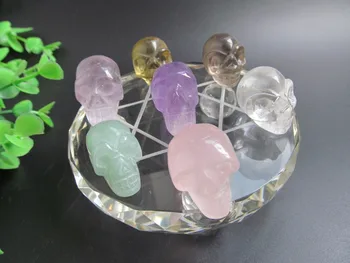 Natural Quartz Crystal Skulls Chakra Healing Reiki Crystal Seven Array Feng Shui Decoration
Natural Quartz Crystal Skulls Chakra Healing Reiki Crystal Seven Array Feng Shui Decoration