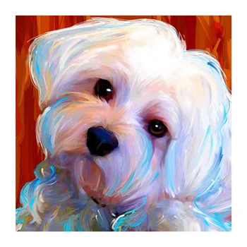 lap dogs maltese dogs full square Diamond Embroidery Flower 5d diy diamond Painting full round drill Rhinestone
lap dogs maltese dogs full square Diamond Embroidery Flower 5d diy diamond Painting full round drill Rhinestone