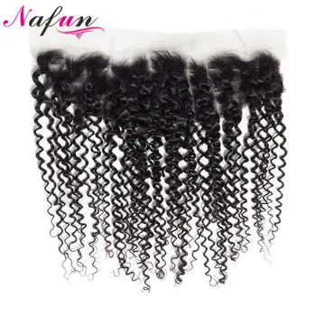 NAFUN Hair Kinky Curly Lace Frontal Closure Ear To Ear Brazilian Non-Remy Human Hair Closure Frontal Closure Pre Plucked Frontal
NAFUN Hair Kinky Curly Lace Frontal Closure Ear To Ear Brazilian Non-Remy Human Hair Closure Frontal Closure Pre Plucked Frontal