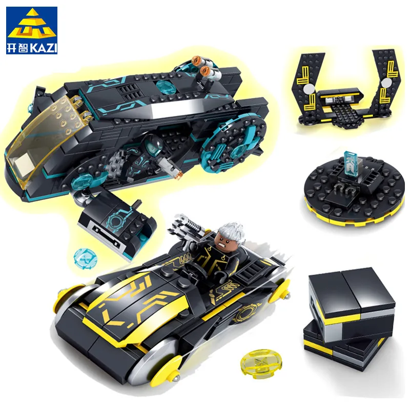 KAZI 493Pcs Future Police Space Ship Racing Car War Weapon X-men Building Blocks Bricks Educational Toys for children
KAZI 493Pcs Future Police Space Ship Racing Car War Weapon X-men Building Blocks Bricks Educational Toys for children