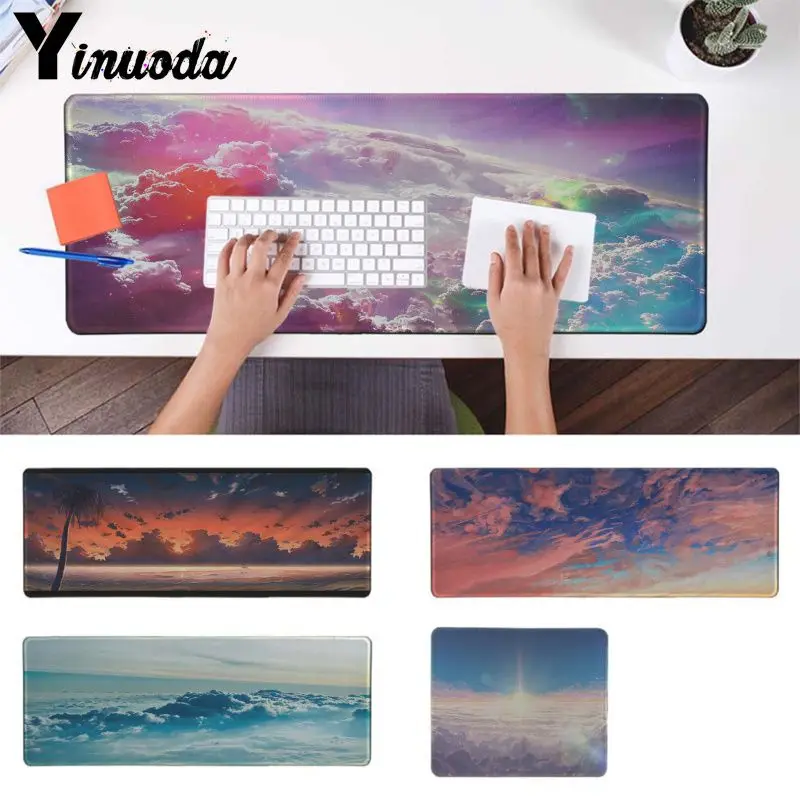 Yinuoda Beautiful Anime Sky Light Cloud Rubber Durable Desktop gaming Mouse pad Computer Peripherals Keyboard Pad Home Gifts Mat
Yinuoda Beautiful Anime Sky Light Cloud Rubber Durable Desktop gaming Mouse pad Computer Peripherals Keyboard Pad Home Gifts Mat