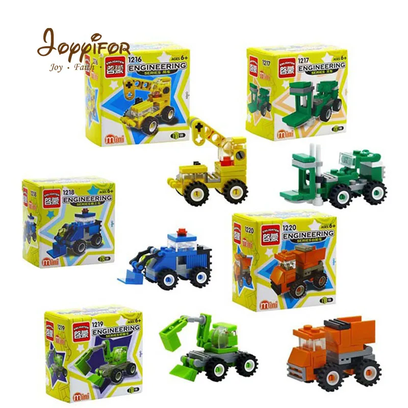 Joyyifor 5 Kinds Minicars City series Bulldozer Excavator Forklift Crane Compatible LegoINGlys Building Blocks Toys for Children
Joyyifor 5 Kinds Minicars City series Bulldozer Excavator Forklift Crane Compatible LegoINGlys Building Blocks Toys for Children