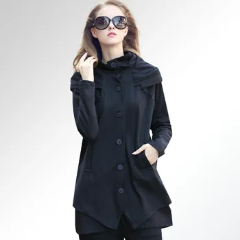 New2017Autumn Fashion Ladies cotton jacket coat long sleeve single breasted hooded outwear plus size women clothing casualoutfit
New2017Autumn Fashion Ladies cotton jacket coat long sleeve single breasted hooded outwear plus size women clothing casualoutfit